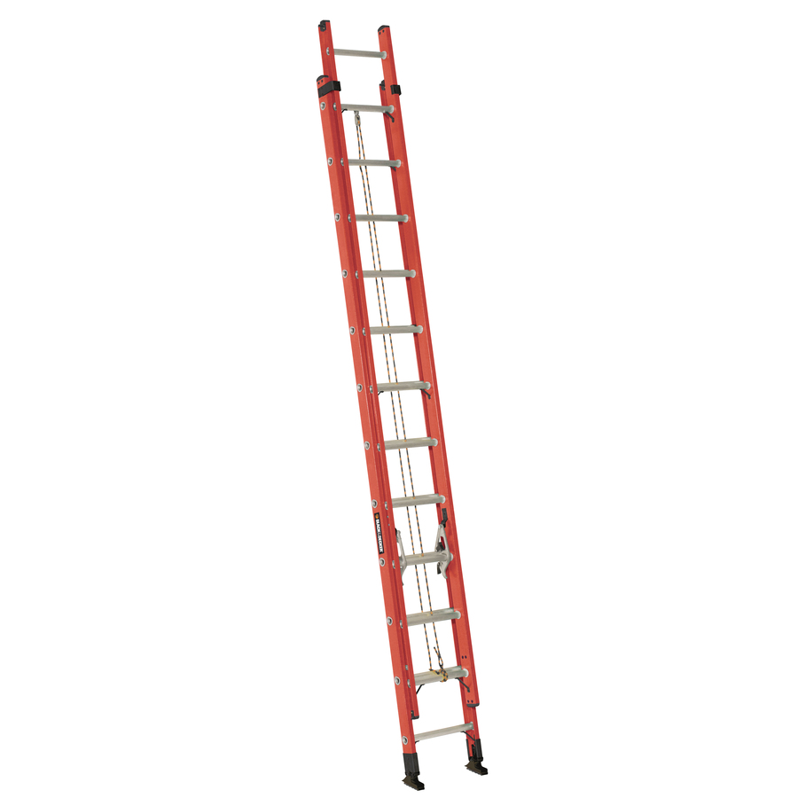 BLACK & DECKER 24 ft Fiberglass 225 lb Type II Extension Ladder