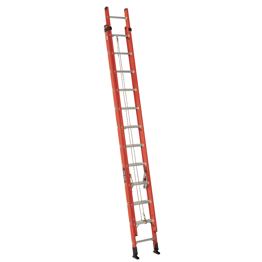 BLACK & DECKER 24 ft Fiberglass 250 lb Type I Extension Ladder