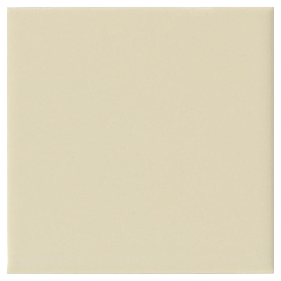 American Olean 100 Pack Matte Sand Dollar Matte Ceramic Wall Tile (Common 4 in x 4 in; Actual 4.25 in x 4.25 in)