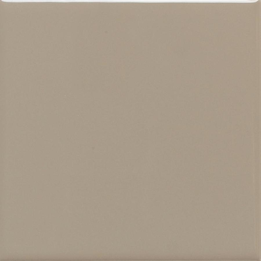 American Olean 100 Pack Bright Mushroom Gloss Ceramic Wall Tile (Common 4 in x 4 in; Actual 4.25 in x 4.25 in)