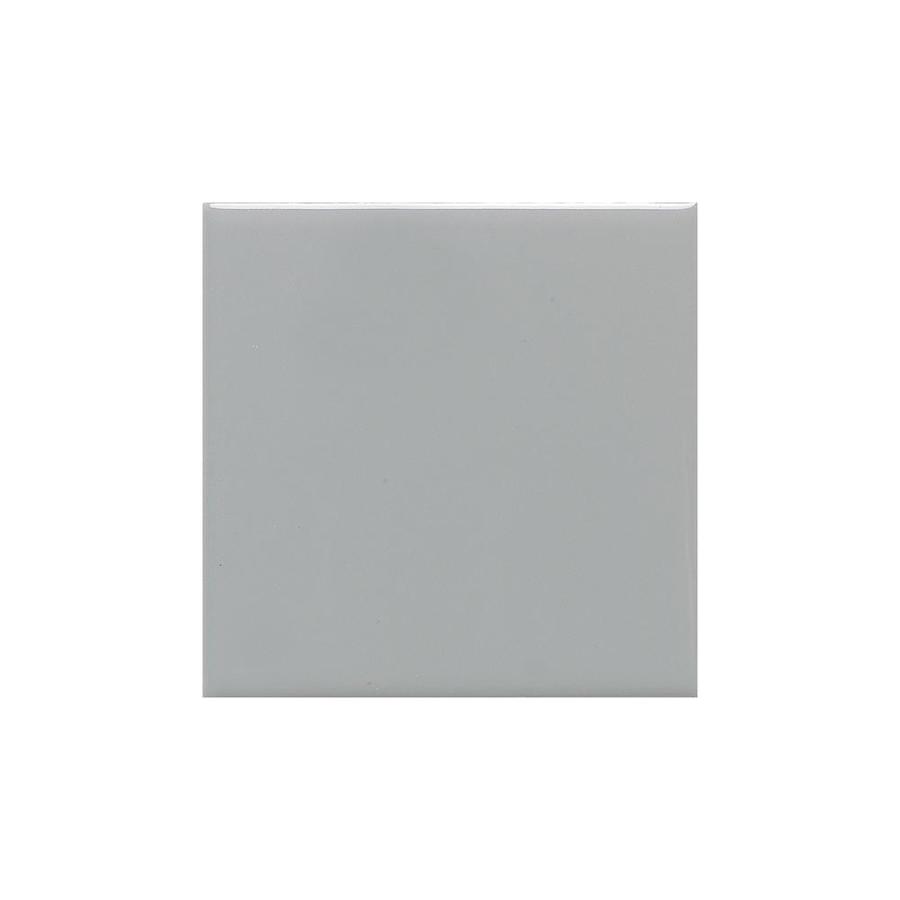 American Olean 50 Pack Matte Light Smoke Matte Ceramic Wall Tile (Common 6 in x 6 in; Actual 6 in x 6 in)