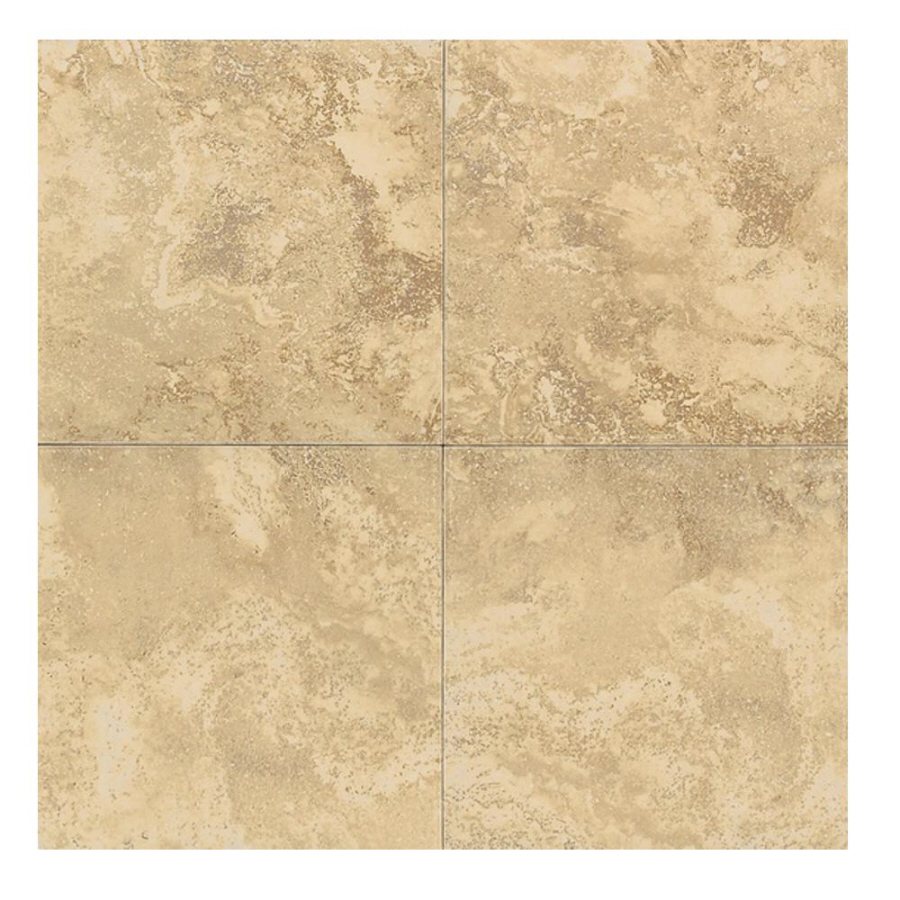 Shop American Olean 20 in x 20 in Equinox Camel Glazed Porcelain Floor 