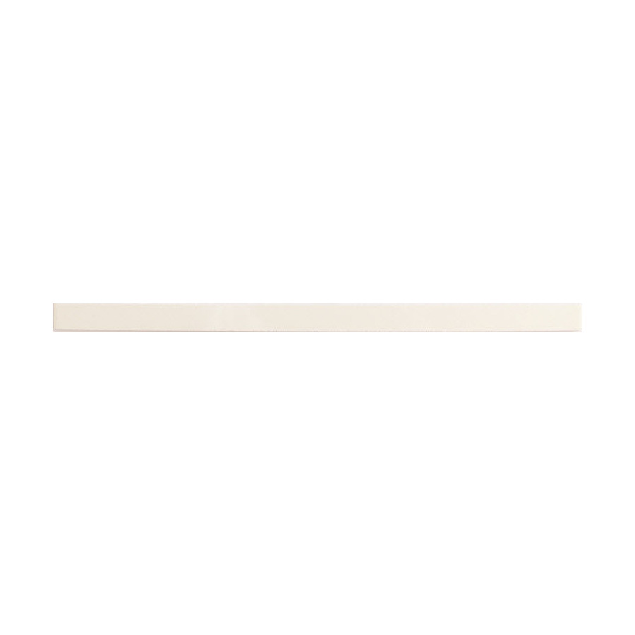 American Olean Linea Ice White Gloss Ceramic Tile Liner (Common 1.5 in x 12 in; Actual 0.75 in x 12.75 in)