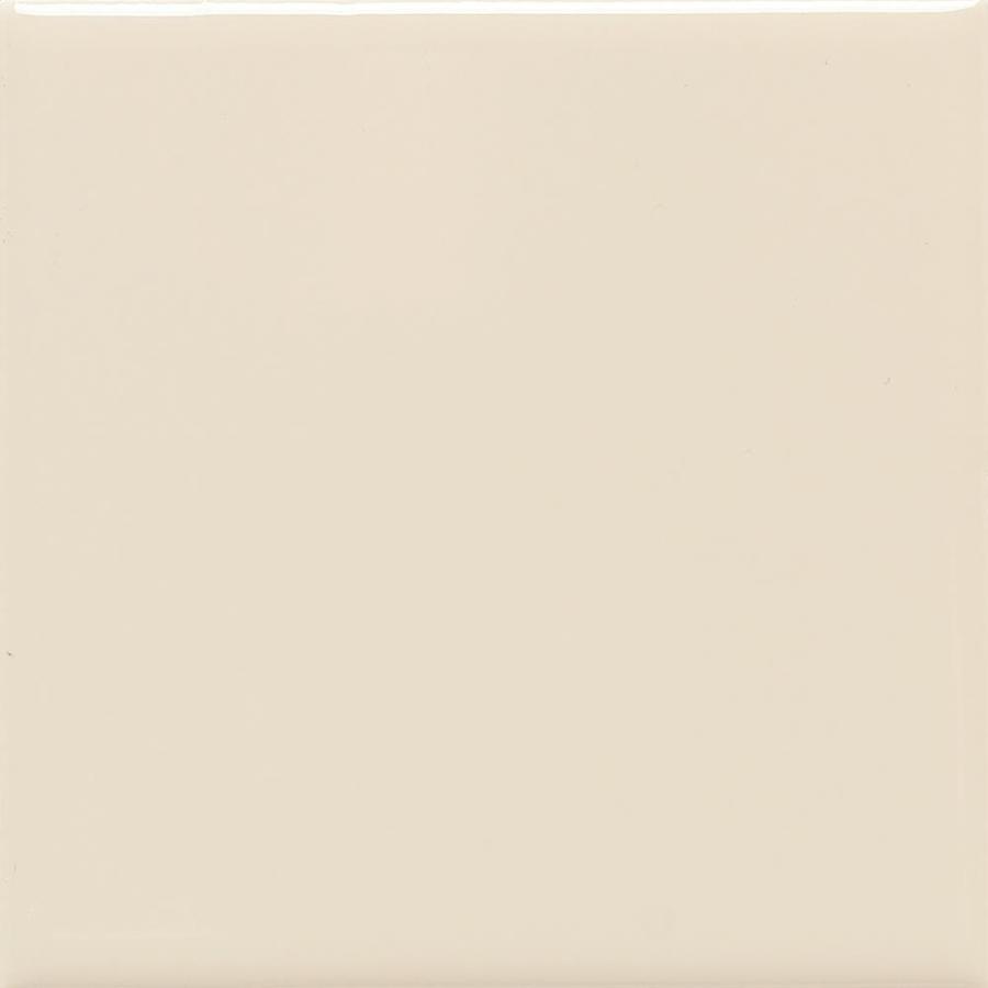 American Olean 100 Pack Bright and Matte Gloss Almond Ceramic Wall Tile (Common 4 in x 4 in; Actual 4.25 in x 4.25 in)