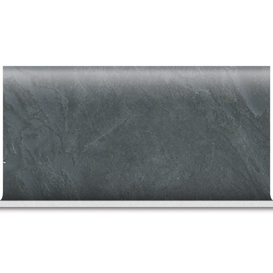 American Olean Highland Ridge Mountain Glazed Porcelain Indoor/Outdoor Bullnose Tile (Common 8 in x 10 in; Actual 6 in x 12 in)