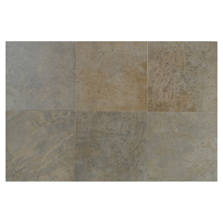 American Olean 15 Pack Highland Ridge Evergreen Thru Body Porcelain Floor Tile (Common 12 in x 12 in; Actual 11.87 in x 11.87 in)