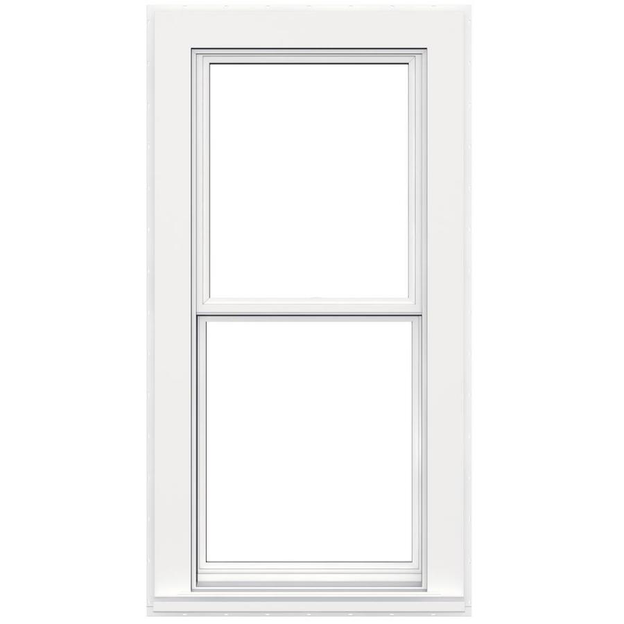 JELD WEN 26 in x 54 in V4500 Vinyl Double Pane New Construction Double Hung Window