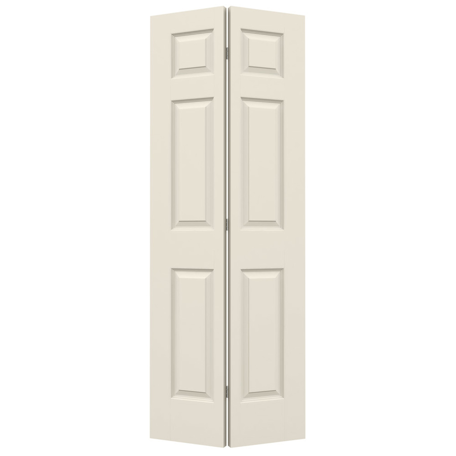 ReliaBilt Hollow Core 6 Panel Bi Fold Closet Interior Door (Common 24 in x 80 in; Actual 23.5 in x 79 in)