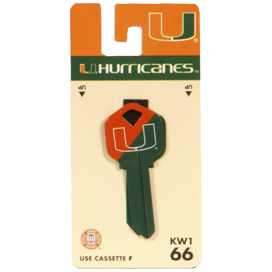 Fanatix #66 University of Miami Hurricanes Key Blank