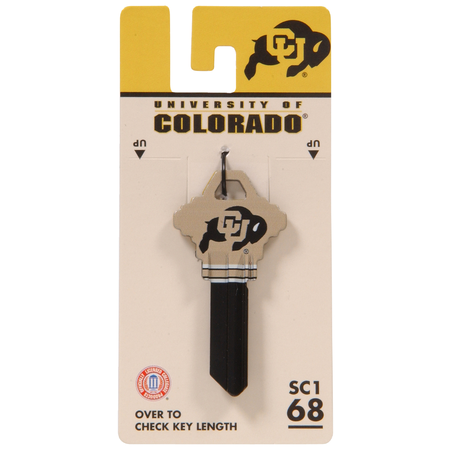 The Hillman Group #68 NCAA Colorado Buffaloes Key Blank