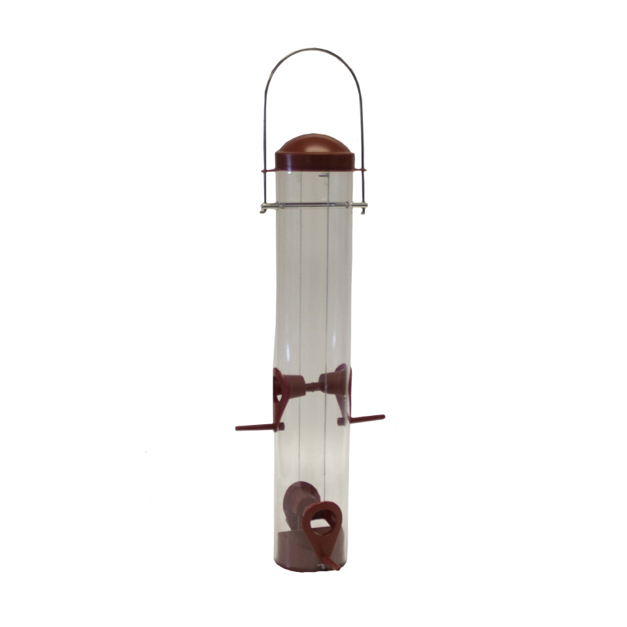 Garden Treasures Plastic Tube Bird Feeder