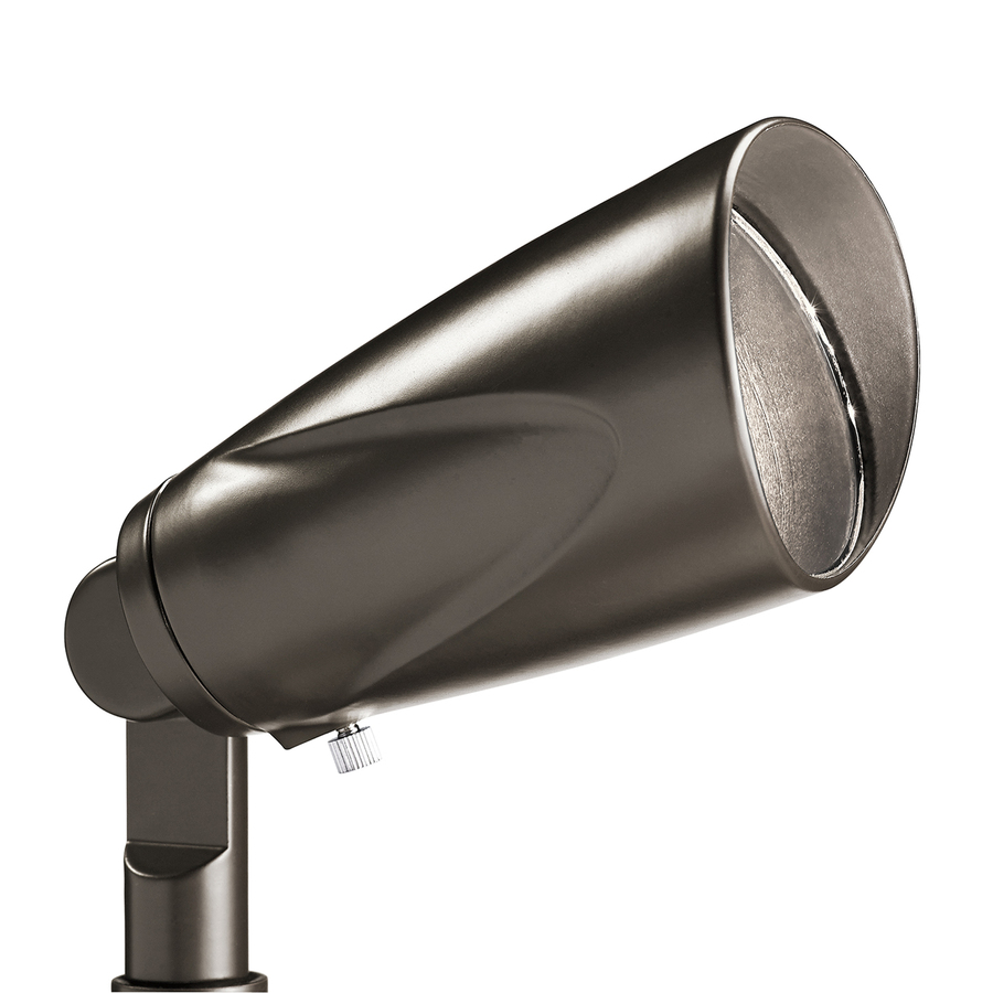 Kichler 150-Lumen 3-Watt Olde Bronze Low Voltage Hardwired LED Landscape Flood Light | 28313