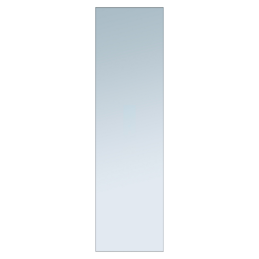 50H x 14W Polished Edge Rectangular Frameless Mirror