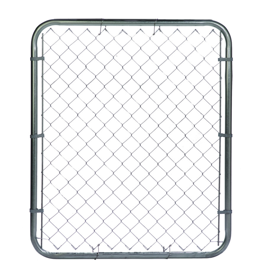 60 in x 38 in Galvanized Steel Chain Link Walk Gate