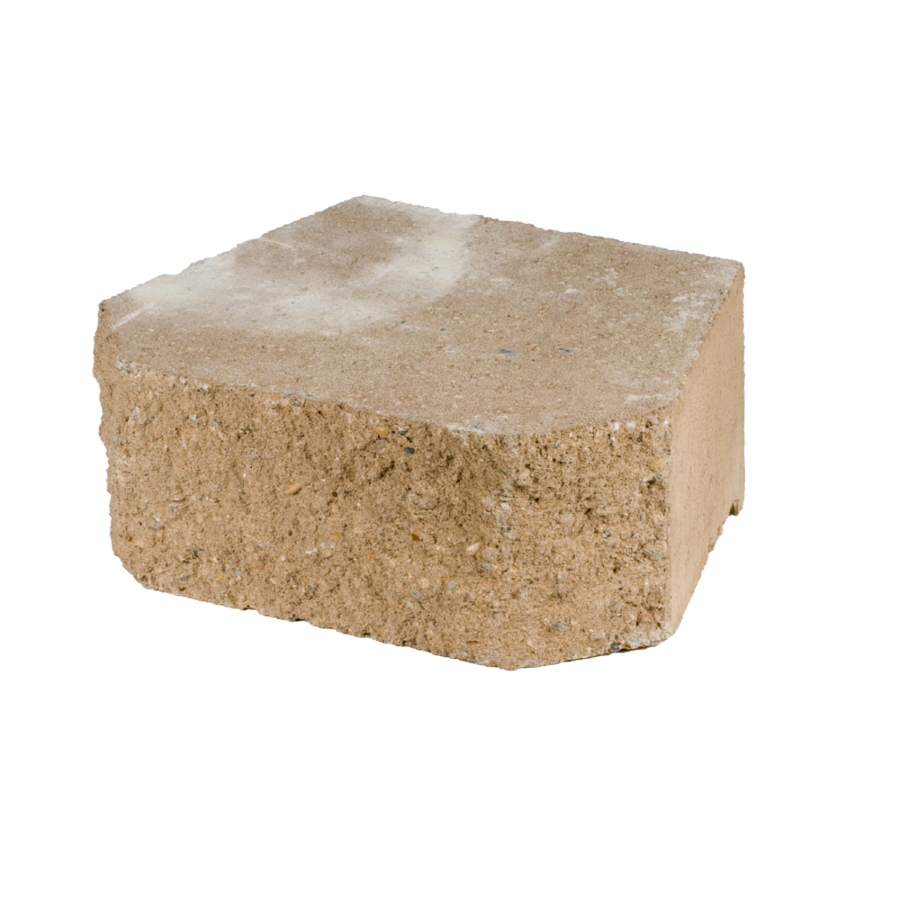 Fulton Tan Basic Retaining Wall Block (Common 16 in x 6 in; Actual 15.8 in x 6 in)