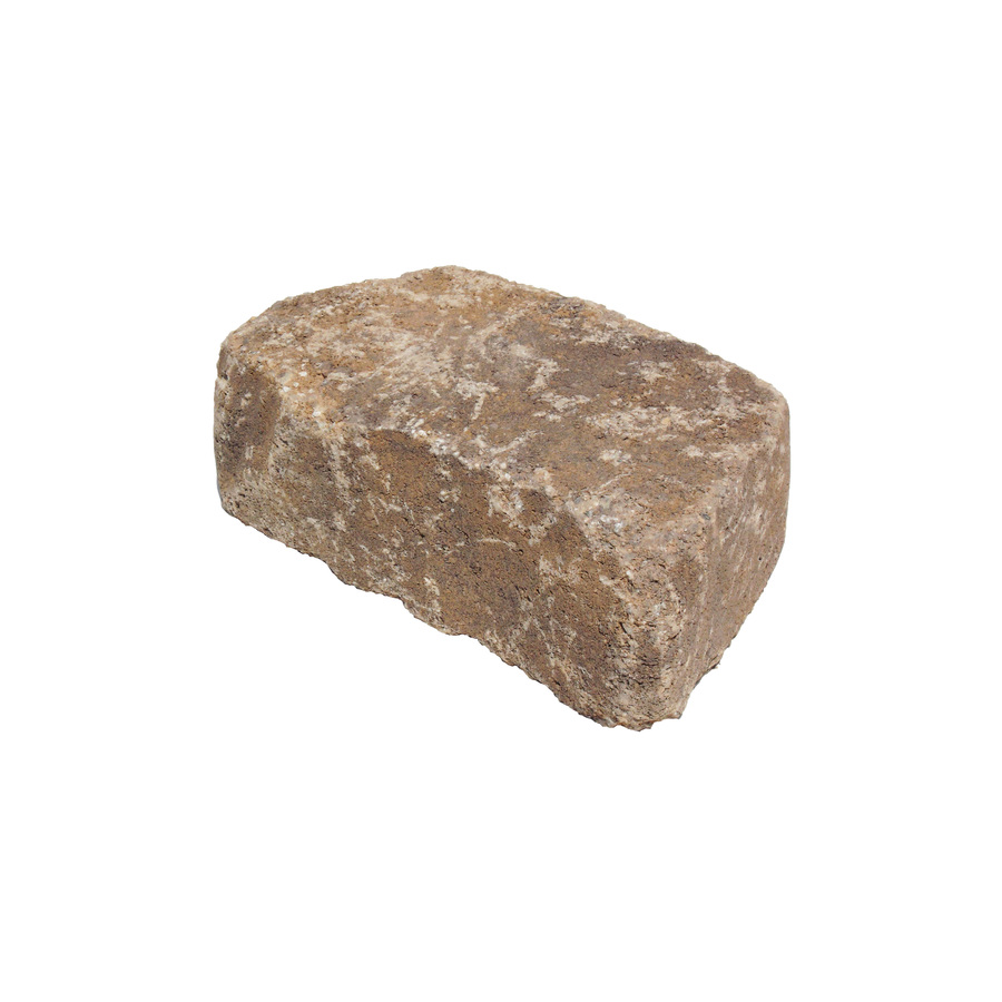 allen + roth Bertram Britt Beige Flagstone Retaining Wall Block (Common 11 in x 4 in; Actual 11.2 in x 4 in)