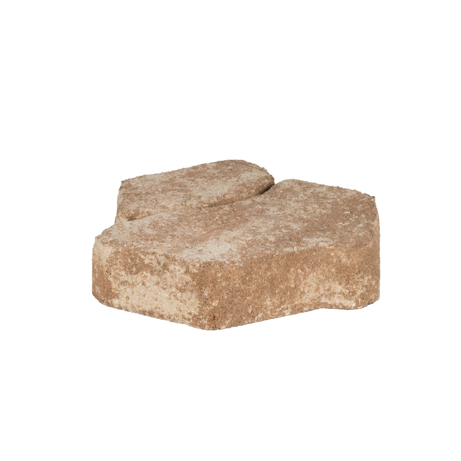Oldcastle Cassay Sand Tan Portage Patio Stone (Common 8 in x 8 in; Actual 8.7 in H x 8.7 in L)