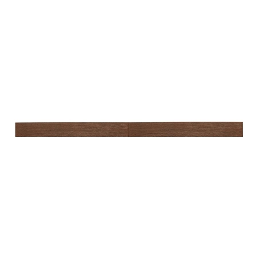 American Olean Terreno Redwood Thru Body Porcelain Indoor/Outdoor Bullnose Tile (Common 3 in x 13 in; Actual 2.81 in x 23.62 in)