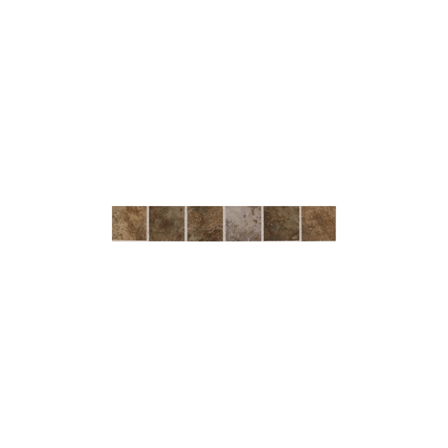 American Olean Belmar Earth Blend Ceramic Bullnose Tile (Common 2 in x 12 in; Actual 2 in x 12 in)