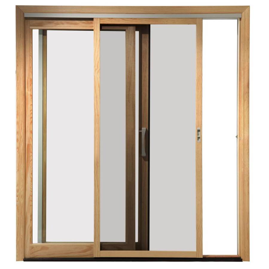 Shop Pella 450 Series White Wood Screen Door 72in x 80in; Actual 35.425in x 76.472