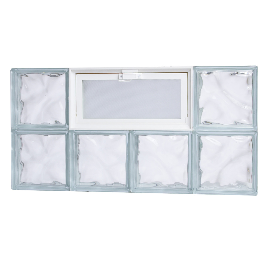 TAFCO 31 1/2 in x 16 in 300 Series Replacement Glass Block Window