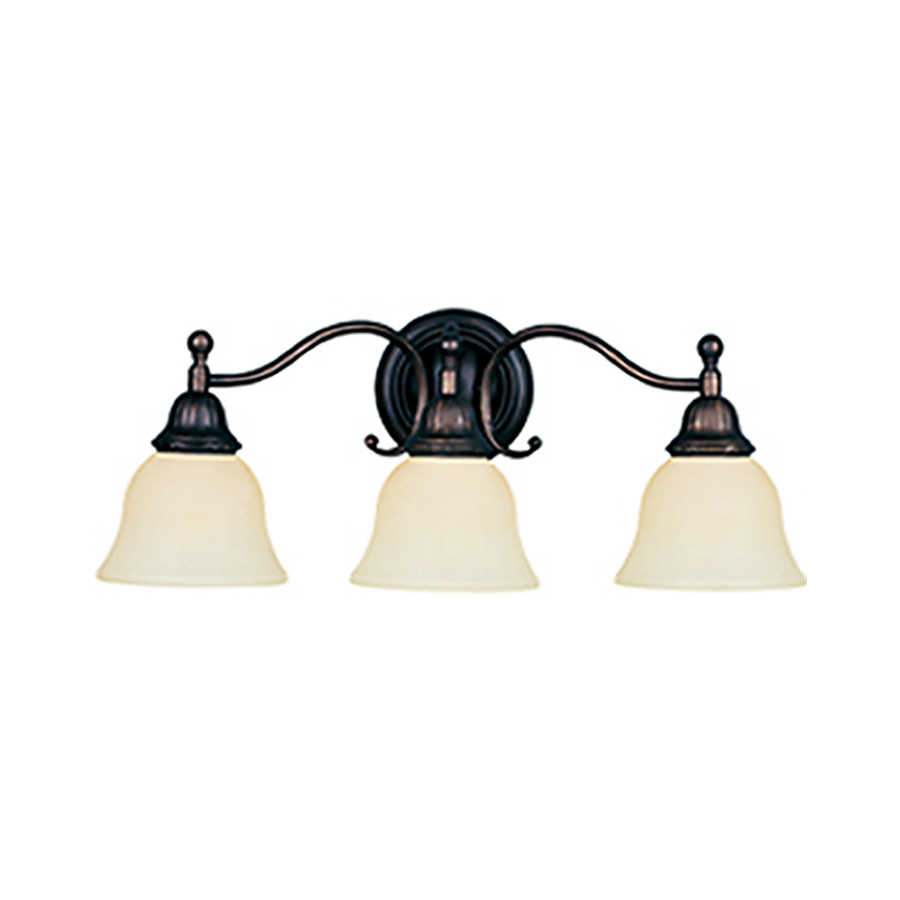 Pyramid Creations 3 Light Soho Oil Rubbed Bronze Bathroom Vanity Light