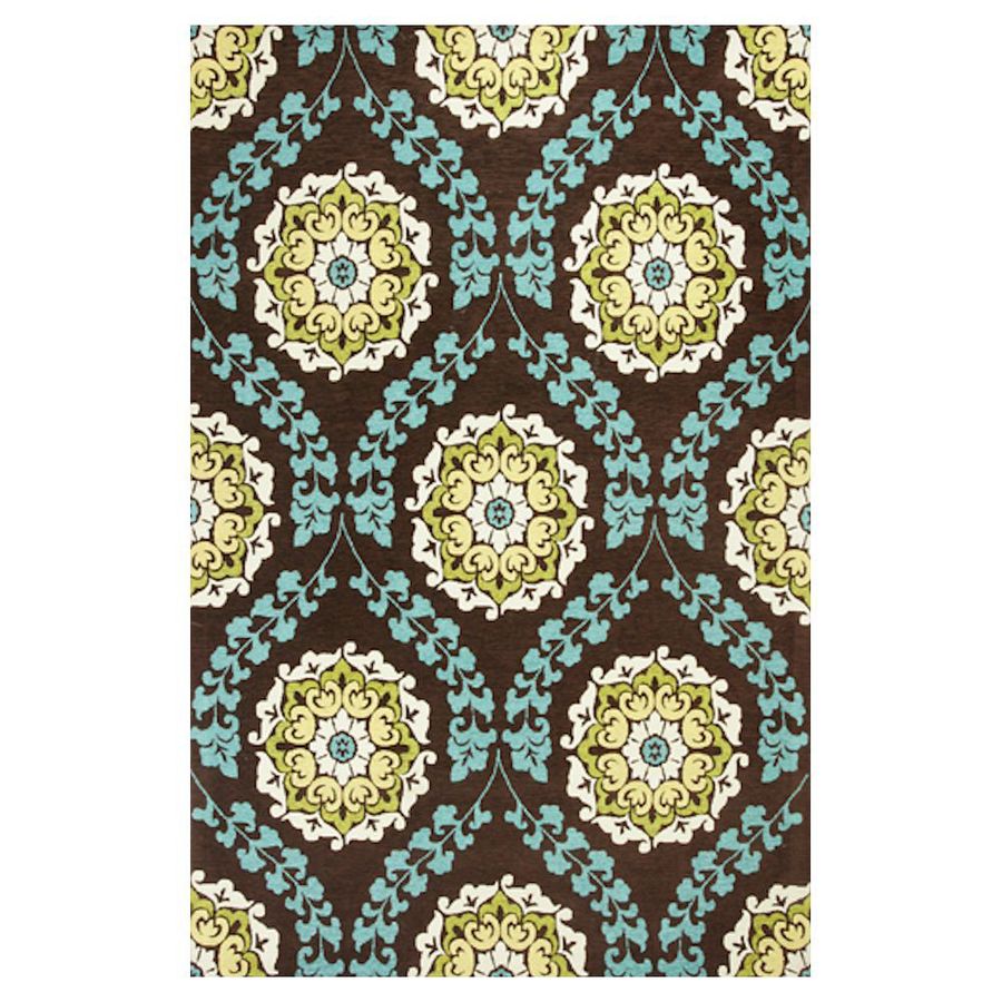 KAS Rugs Elegant Jacquard Rectangular Indoor Woven Area Rug (Common 8 x 10; Actual 93 in W x 117 in L)