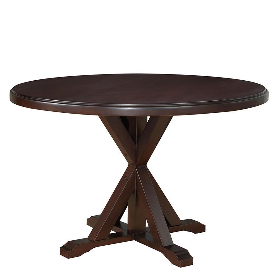 Carolina Cottagecarolina Cottage Monet Espresso Round Dining Table