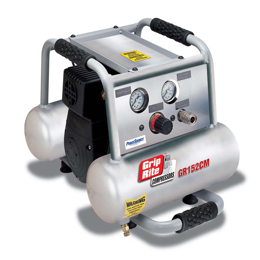 Grip Rite 1.5 HP 2 Gallon 150 PSI Electric Air Compressor