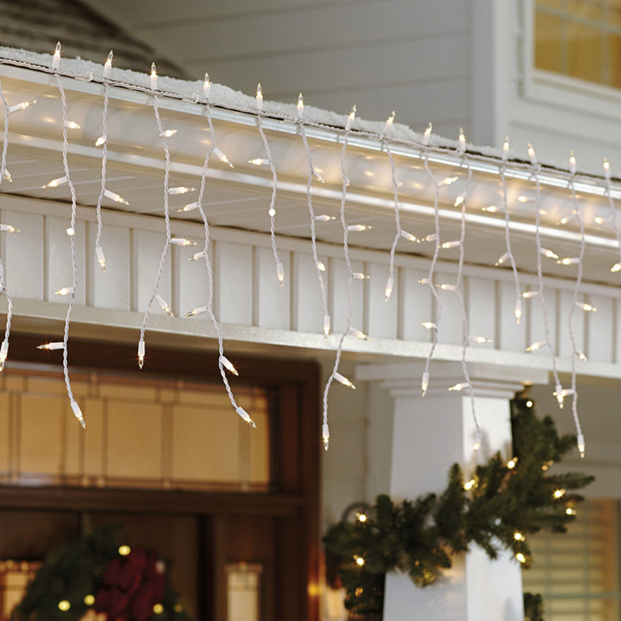 Christmas Icicle Lights At Lowes Com