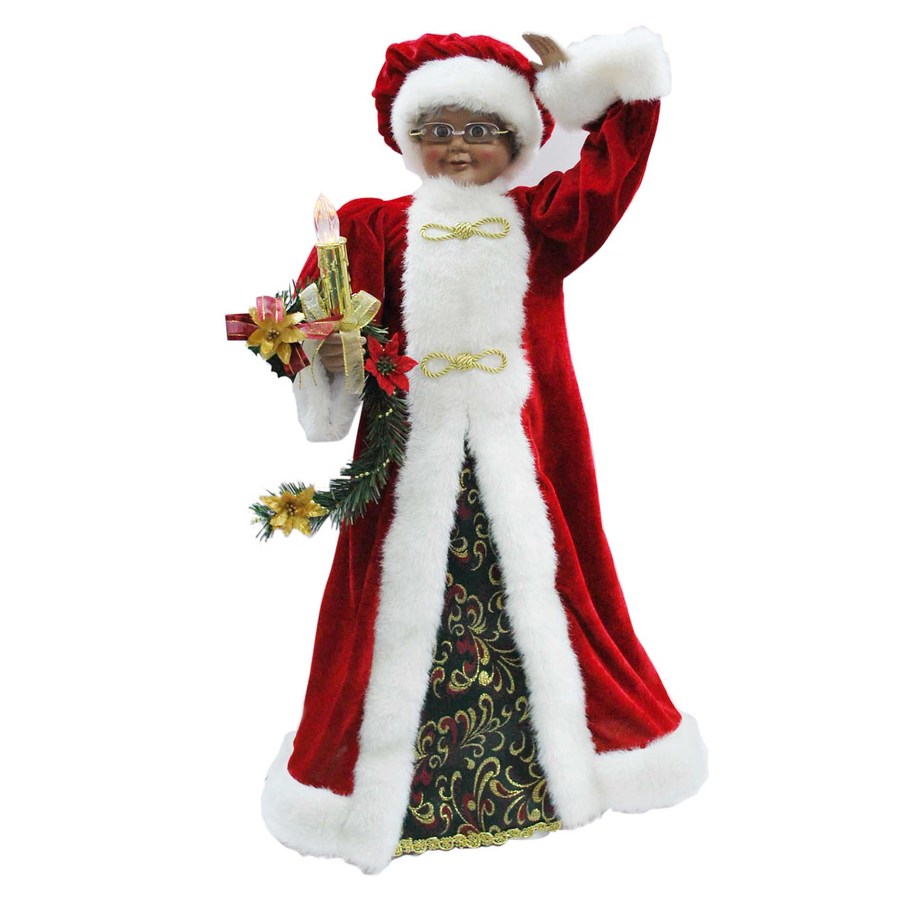 Holiday Living Animated Mrs. Claus Figurine