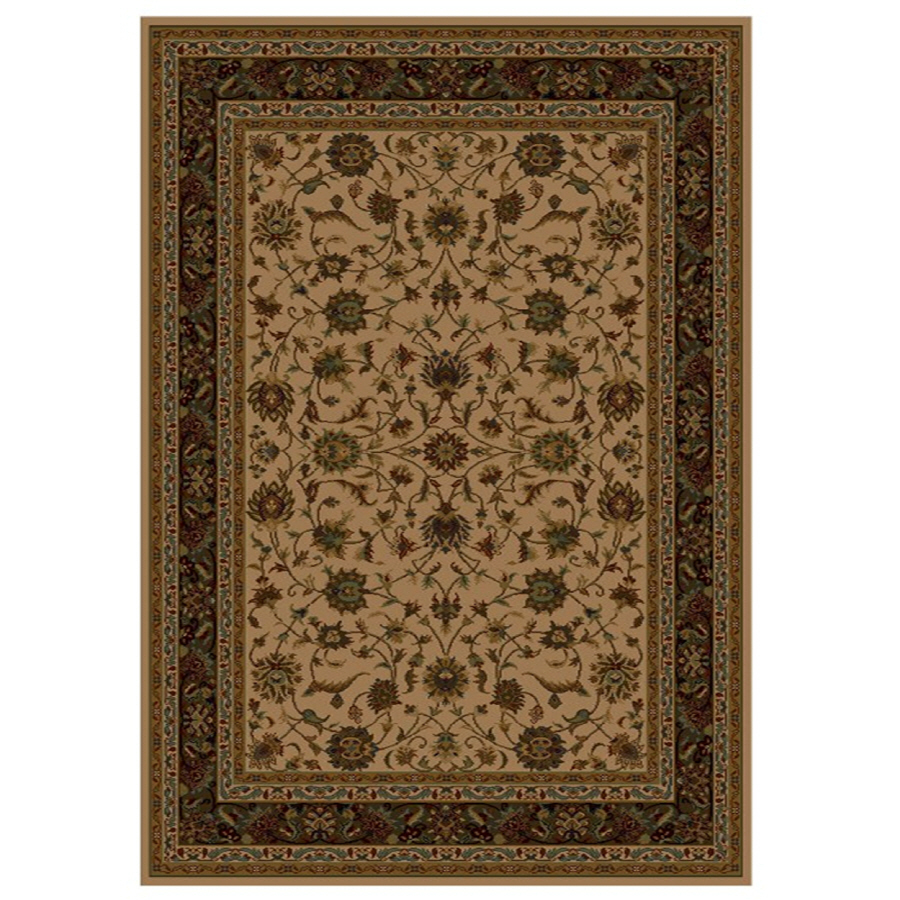 Shaw Living 26 x 38 Natural Palace Kashan Accent Rug