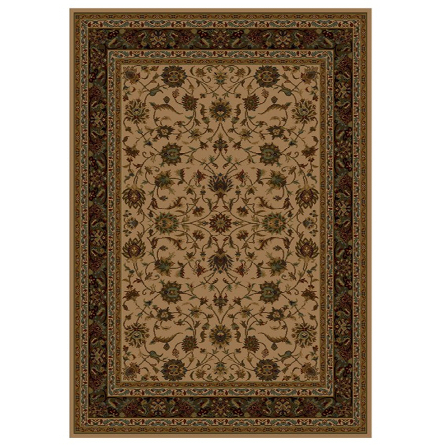 Shaw Living 129 x 78 Natural Palace Kashan Area Rug