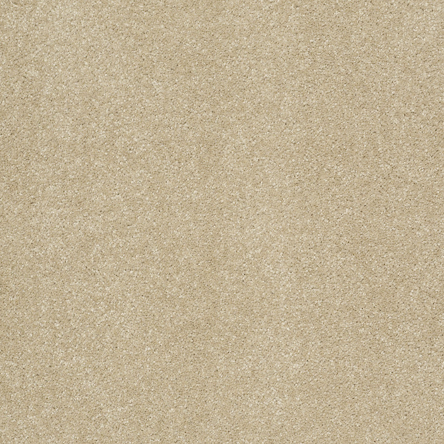 STAINMASTER Trusoft Luscious II Parchment Textured Indoor Carpet