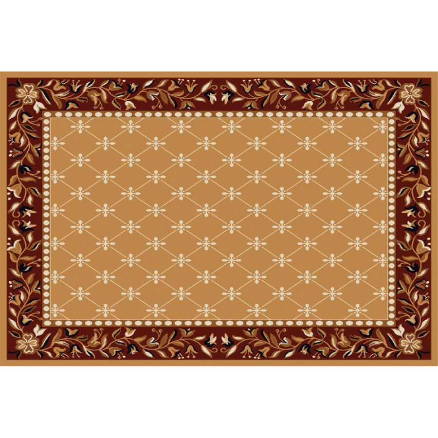 Home Dynamix 5 ft 2 in x 7 ft 4 in Sand London Area Rug