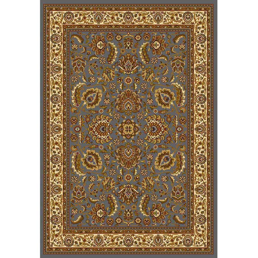 Home Dynamix Brussels 7 ft 2 in x 5 ft 2 in Rectangular Blue Floral Area Rug