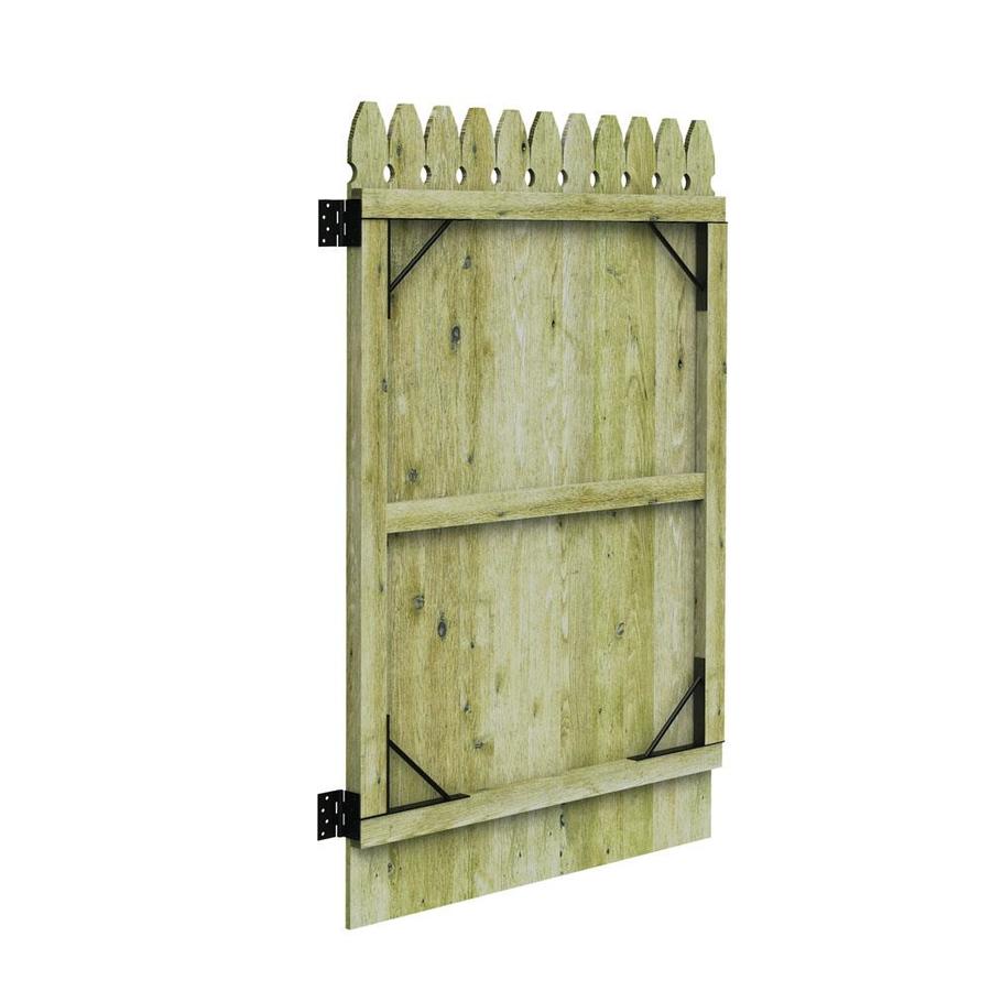 Wood Fence Gates At Lowes Com