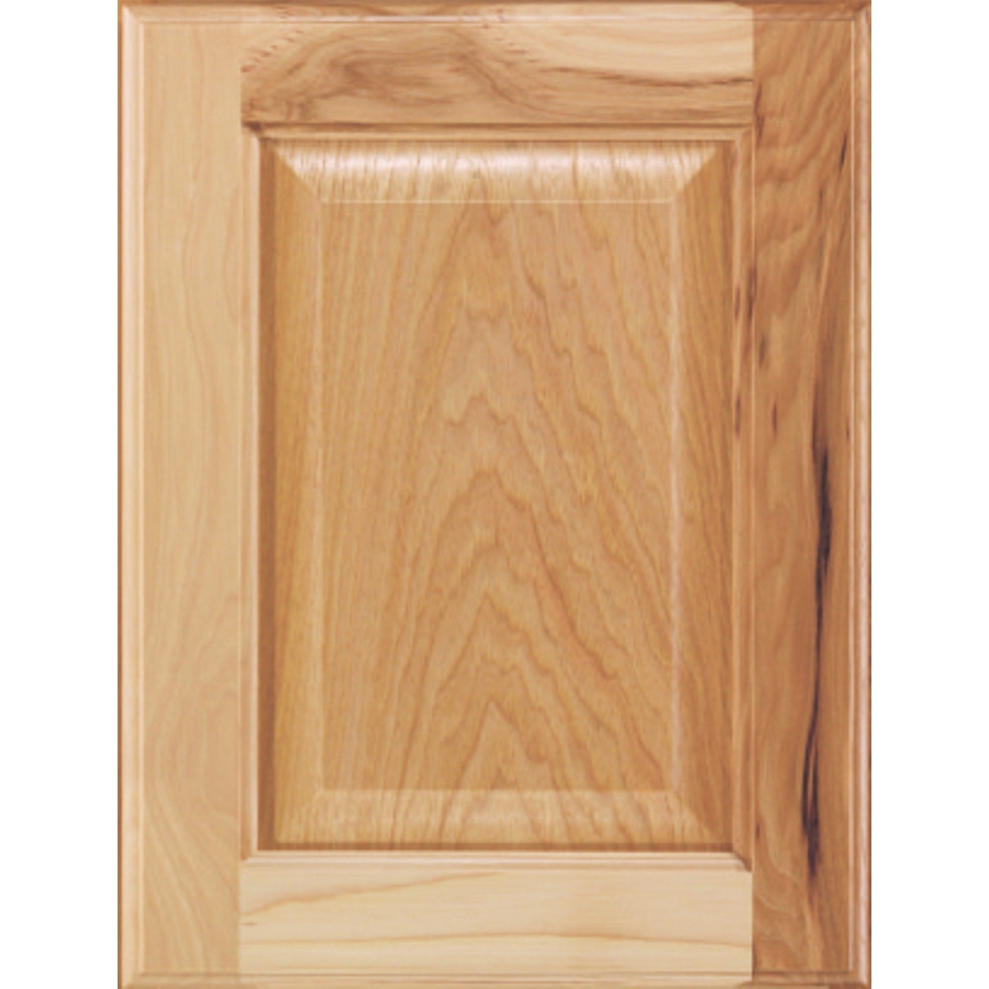 Diamond Halston 14.75 in x 14.75 in Buff Hickory Square Cabinet Sample