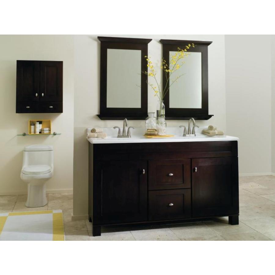 Diamond FreshFit Palencia 10-in Espresso Bathroom Vanity Cabinet Diamond FreshFit Palencia 10-in Espresso Bathroom Vanity Cabinet