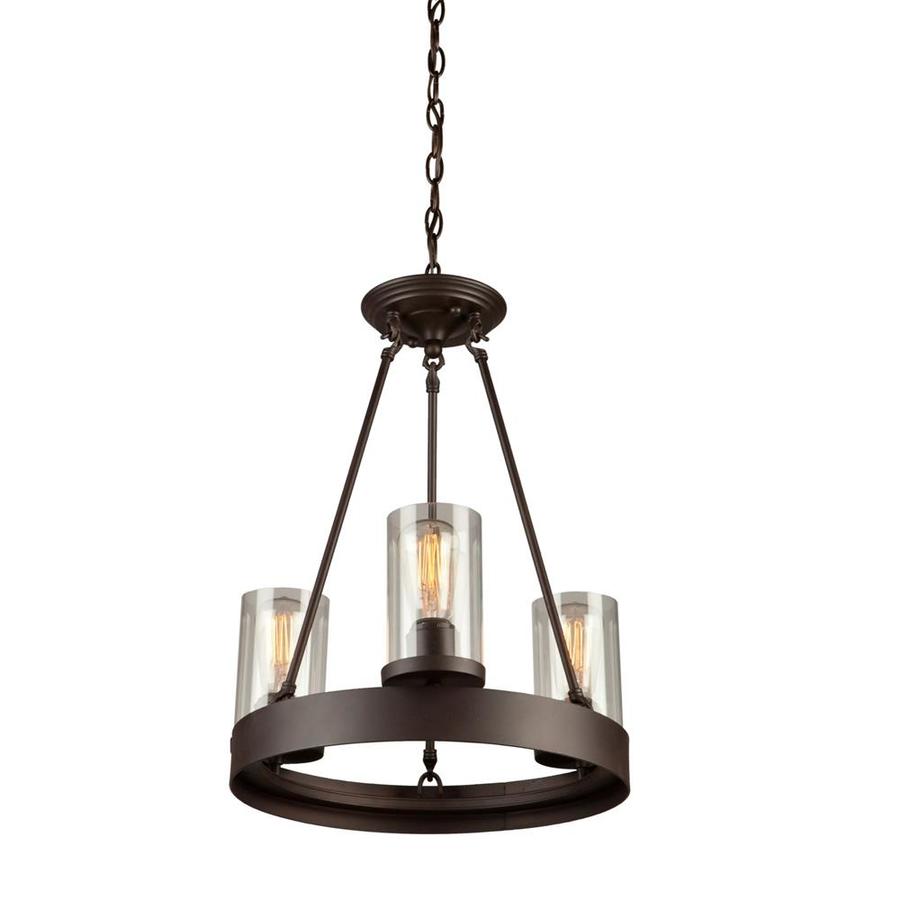 5 Light Chandelier Oil Rubbed Bronze Finish with Highlights 5 Light Chandelier Oil Rubbed Bronze Finish with Highlights