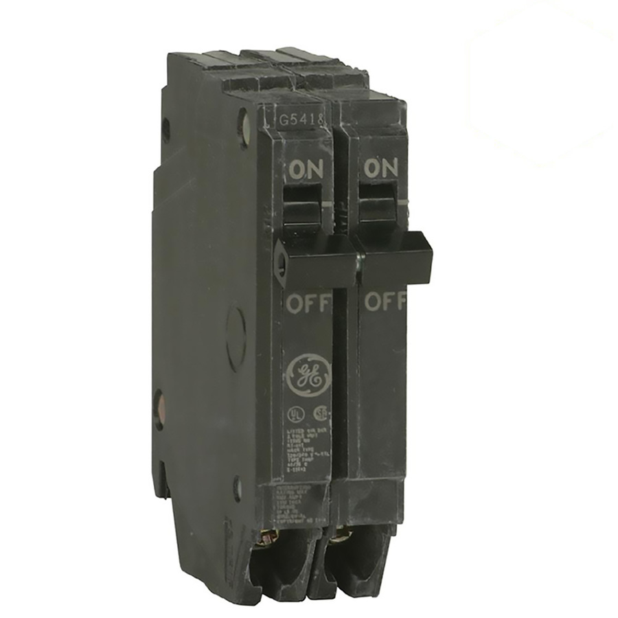 GE Q Line THQP 20 Amp Double Pole Circuit Breaker