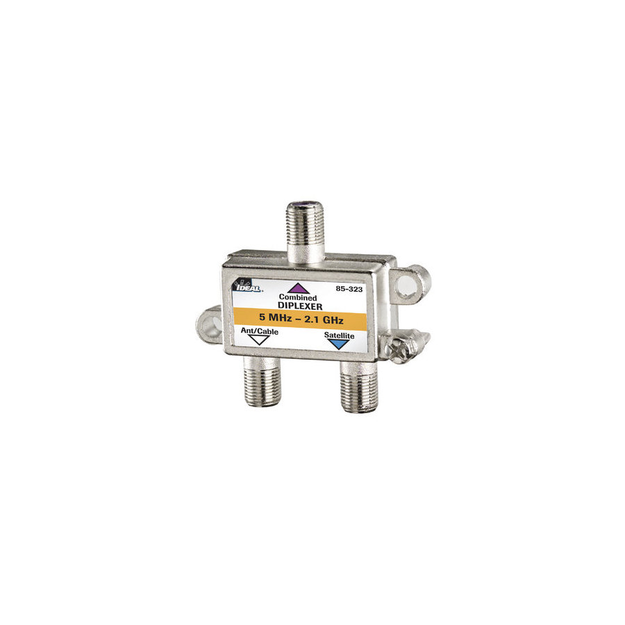 IDEAL Zinc Diplexer Video Cable Splitter