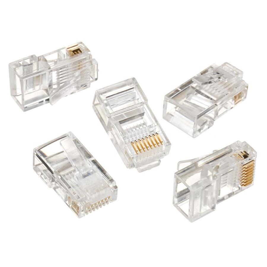 IDEAL 50 Pack RJ45 Modular Data Plugs