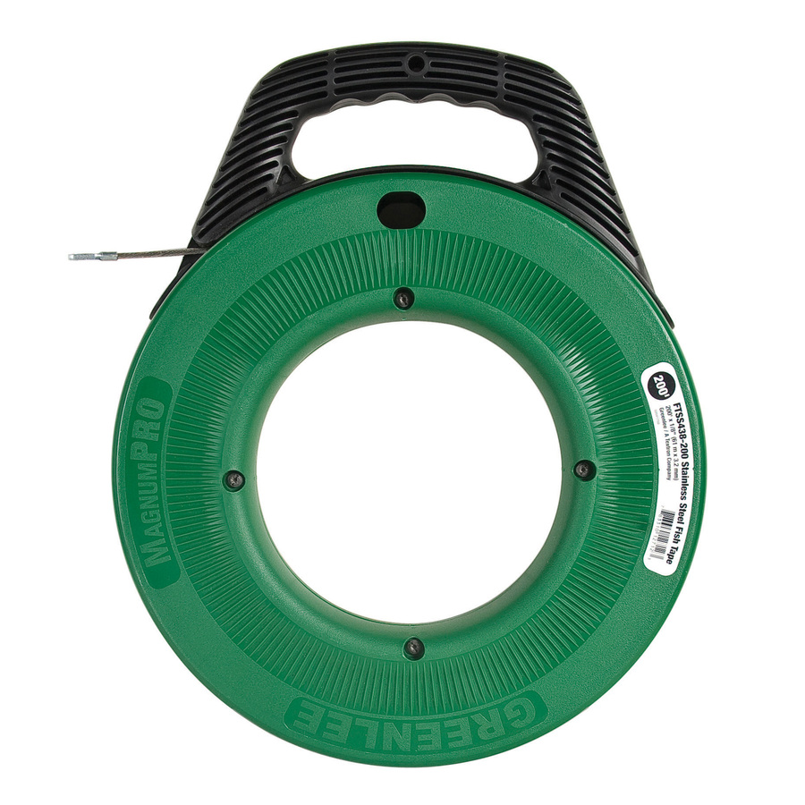 Greenlee 200 ft Steel Fish Tape