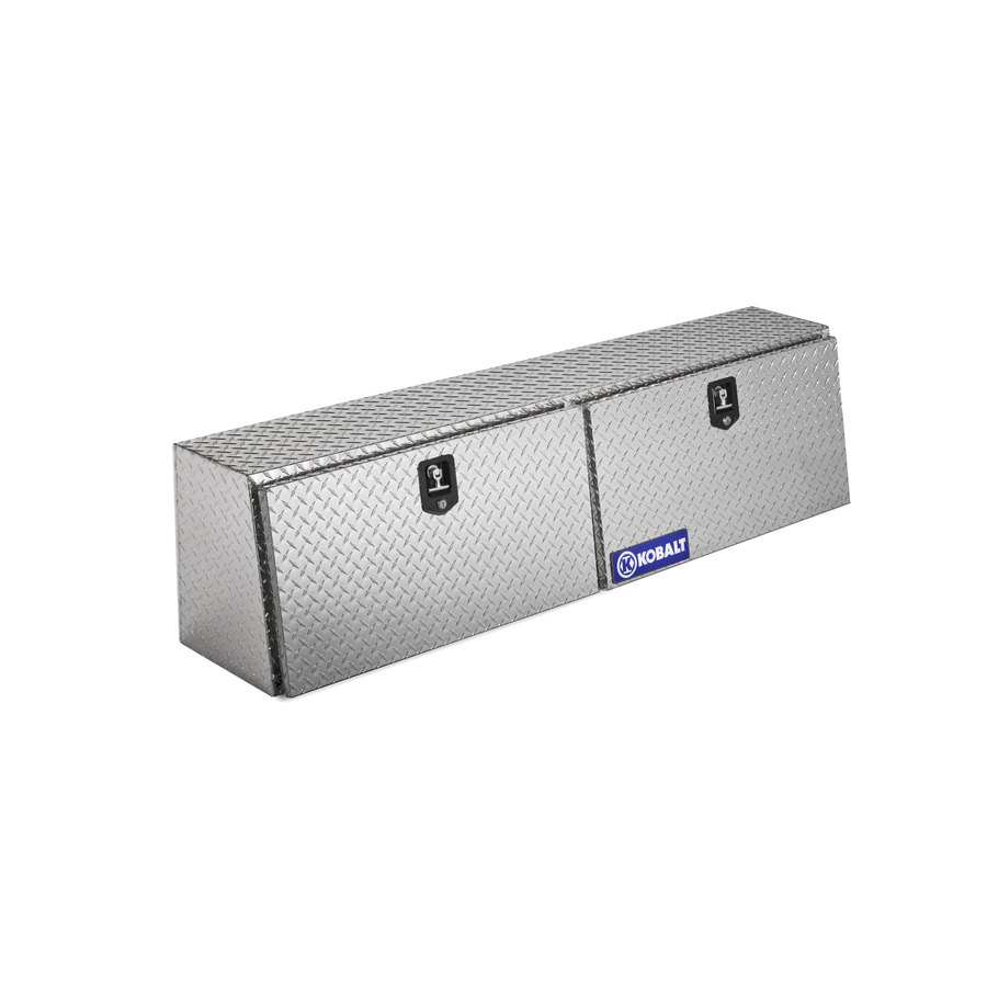 Kobalt 64.1 in x 13.5 in x 16.1 in Aluminum Full Size Truck Tool Box