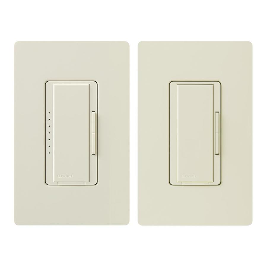 Lutron Maestro 1.25 Amp Light Almond Digital Dimmer