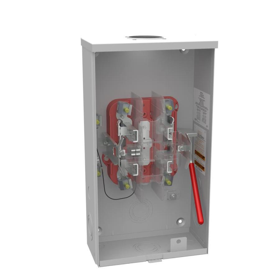 Milbank 125 Amp Ringless Single Phase (120/240) Meter Socket