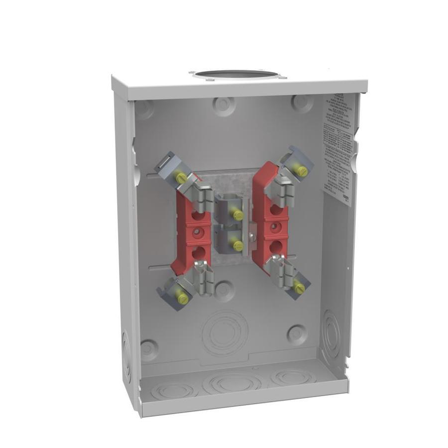 Milbank 125 Amp Ring Single Phase (120/240) Meter Socket