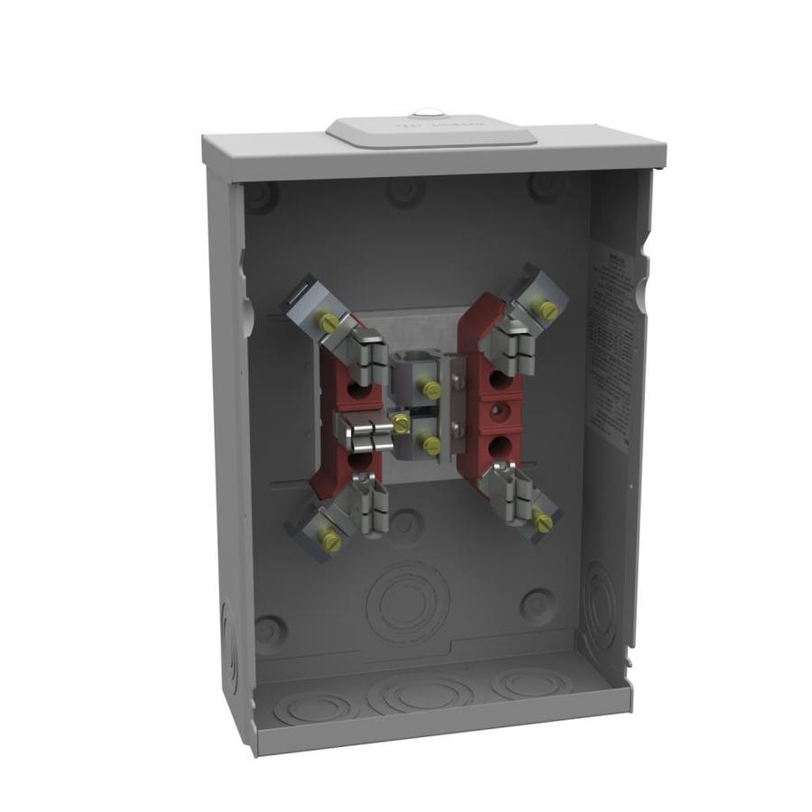 Milbank 125 Amp Ring Single Phase (120/240) Meter Socket