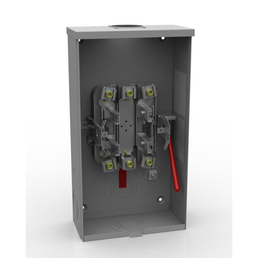 Milbank 200 Amp Ringless Single Phase (120/240) Meter Socket